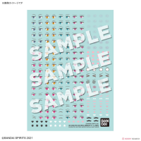 BANDAI 30 MINUTES SISTERS WATER DECALS MULTIUSE [D-TOYS GUNDAM] กันดั้ม กันพลา โมเดล แอคชั่นฟิกเกอร์