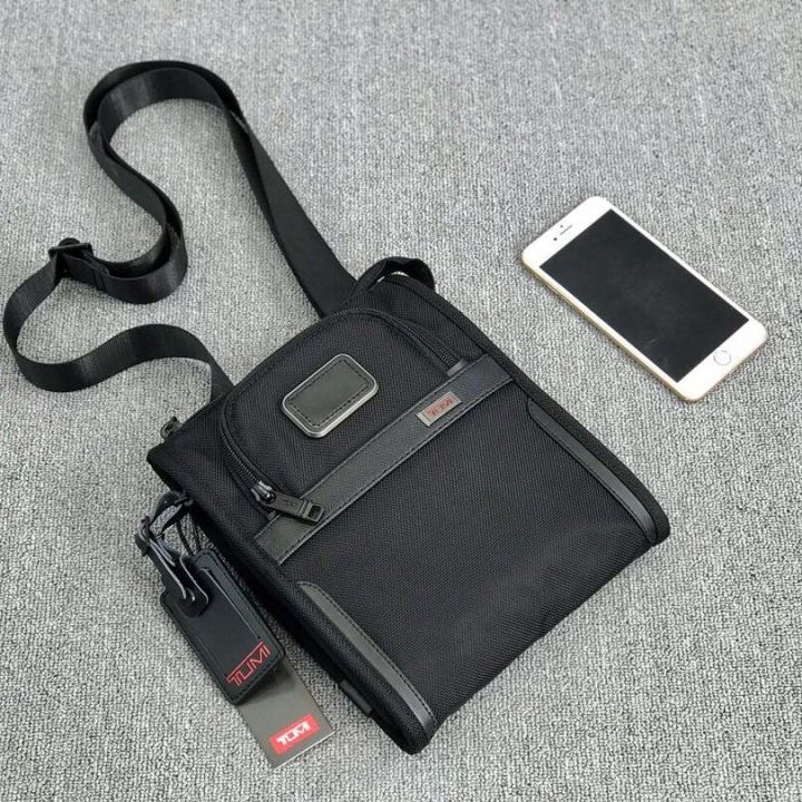 america-tumi-new-2203110d3-alpha3-ballistic-nylon-wear-resistant-travel-portable-diagonal-shoulder-bag