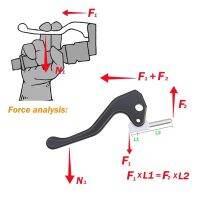 Motorcycle Accessories CRF 1000 L 1100L Africatwin Two Finger 30% Force Reduction Clutch Lever FOR Honda CRF1000L AFRIC ATWIN