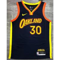 Hot pressed NBA jersey Golden State Warriors No. 30 curry dark blue basketball jesrey