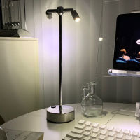 [พร้อมส่ง] Adjustable LED Lamp โคมไฟตั้งโต๊ะสแตนเลส