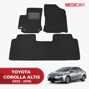 Thảm lót sàn ô tô Medicar xe Toyota Corolla Altis- chống nước, không mùi