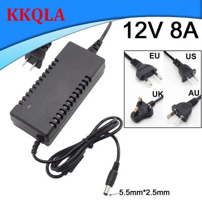 QKKQLA 12V 8A 8000Am Ac To Dc Power Adapter Supply Converter Charger Switch Led Transformer Charging   For Cctv Camera