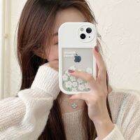 ดอกไม้สีขาวอ่อนโยนเหมาะสำหรับ Iphone14/13Pro Max เคสโทรศัพท์มือถือ Apple 12/11 2 In 1ใหม่ X