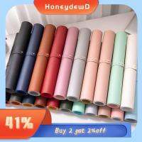 HONEYDEWD พกพา เกม แล็ปท็อป แผ่นรองเม้าส์คีย์บอร์ด หนัง PU แผ่นรองเมาส์ กันน้ำ แผ่นป้องกันโต๊ะ