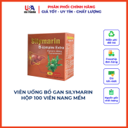 Viên Bổ Gan Silymarin B-Complex Extra Giúp mát gan Hộp 100 Viên