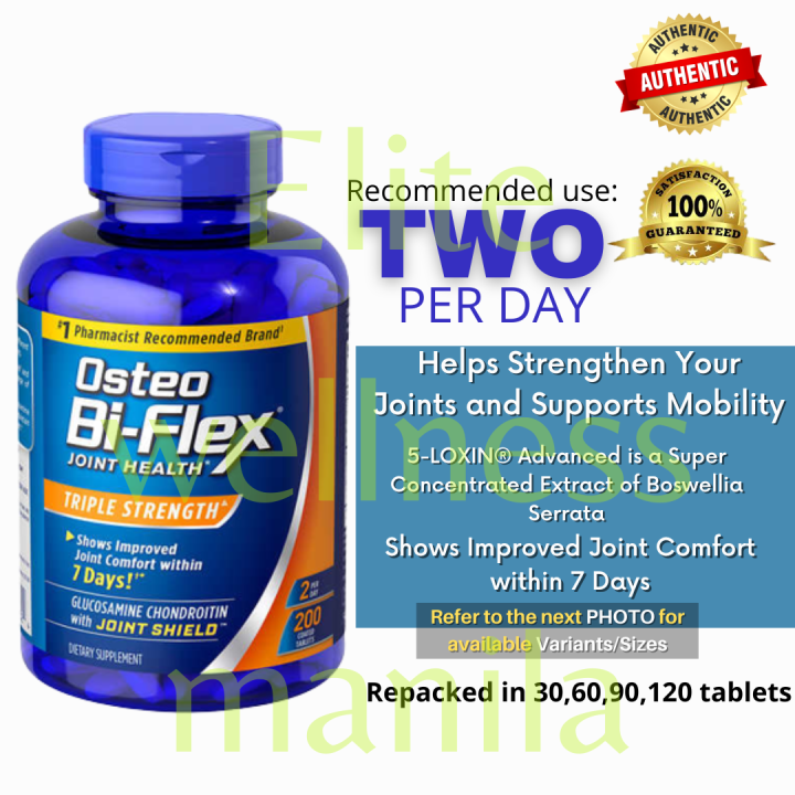 Where Can I Buy Osteo Bi Flex 60 Tablets- Osteo Bi-Flex Triple Strength AUTHENTIC | Lazada PH