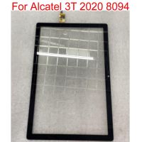 เครื่องอ่านพิกัดแผงจอสัมผัสกระจกหน้าเซ็นเซอร์คุณภาพดีที่สุดสำหรับ Alcatel 3T 2023 8094ชิ้นส่วน10.1 8094X8094M