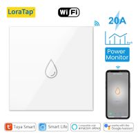 LoraTap EU WiFi Boiler Water Heater Switch 4400W Tuya Smart Life App Remote Control Timer Voice Control Google Home Alexa Echo