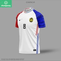 shangsong Malaysia Jersey  2023 2024 Player Issue Away Home Soccer Jersey T Shirt Malaysia Jersey 3XL Harimau Malaya Fans Jersi Football Jersey