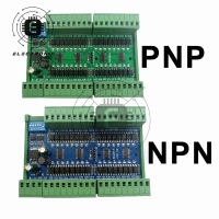 32ch PNP NPN แยกดิจิตอลอินพุต RS485 Modbus Rtu ควบคุม DC 12โวลต์24โวลต์ PLC สวิทช์ปริมาณคณะกรรมการการได้มา