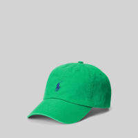 Polo Ralph Lauren หมวกผู้ชาย Cap Hat-Cotton Chino Ball Cap รุ่น MAPOHGS0J420869 สีเขียว