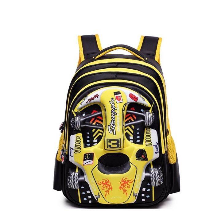 3d-eva-car-children-school-bag-racing-three-dimensional-waterproof-schoolbag-boys-and-girls-lovely-kids-cartoon-backpack