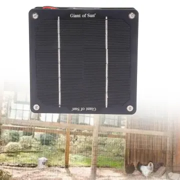 Solar Panel Exhaust Fan, Outdoor Waterproof Solar Exhaust Fan, Portable  Exhaust Fan for RVs, Greenhouses, Pet Houses, Chicken House 