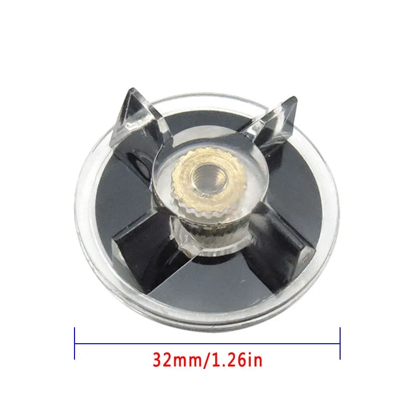 2Pcs Blender Juicer Parts Contain 1 Blade Gear Clutch&1 Base Gear Spare Replacement  Parts For Magic