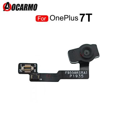1 ชิ้นสําหรับ OnePlus 7T 1 + 7t ภายใต้เซ็นเซอร์ลายนิ้วมือหน้าจอเชื่อมต่อปุ่มโฮม Touch ID Flex Cable Repair Part