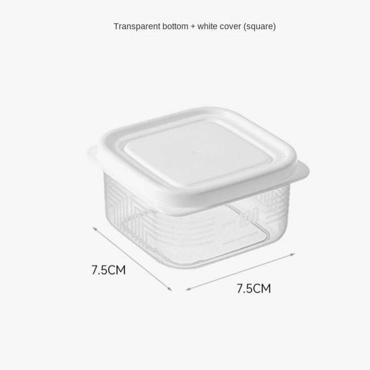 ulcer-โปร่งใสโปร่งใส-กล่องถนอมตู้เย็น-สี่เหลี่ยมสี่เหลี่ยม-พลาสติกเกรดอาหาร-กล่องเก็บของแยก-ของใหม่-ที่ปิดสนิท-กล่องปิดผนึกอาหาร-ตู้เย็นในตู้เย็น