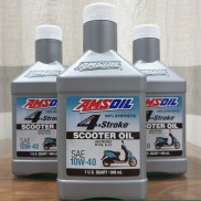 Nhớt Tay Ga  Nhớt Amsoil Synthetic Scooter 10w40 946ml