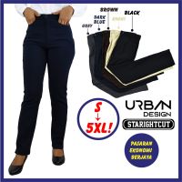 SELUAR SLEK WANITA 3838# STRAIGHT CUT SLACK PANTS WOMEN URBAN DESIGN SELUAR KERJA WANITA FORMAL WORK PANTS