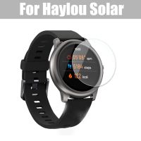 ฟิล์มป้องกันหน้าจอกระจกนิรภัยสำหรับ Xiaomi Haylou Solar Ls05สมาร์ทวอทช์ฟิล์มกันรอย9H 2.5D กันรอยขีดข่วน