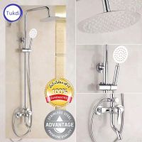 HOT** (A192)ชุดฝักบัว Rainfall Shower Head Faucet , ชุดฝักบัวสปา ฝักบัวน้ำแรง ประหยัดน้ำกว่าฝักบัวทั่วไป ปรับเปลื่ยนได้3ระบบ ส่งด่วน ฝักบัว แรง ดัน สูง ฝักบัว อาบ น้ำ ก๊อก ฝักบัว เร น ชาว เวอร์