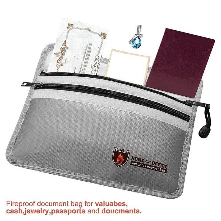 3x-fireproof-document-bag-waterproof-and-fireproof-money-bag-with-zipper-fireproof-safe-storage-pouch-for-passport-ect