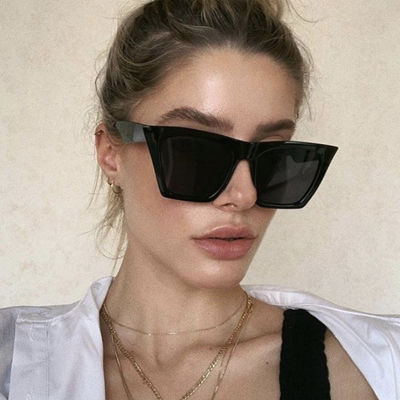 Square Sunglasses Sexy Colorful Unisex Vintage Men Women Famous Brand Designer Fashion Driving Fishing Cat Eye Sun Glases UV400 Sunglasses Retro Male Female for Women Men