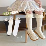 REGISTR Retro Dễ thương Phụ nữ Trẻ em Vớ Lolita Vớ Đầu gối Vớ Cao BOW Vớ