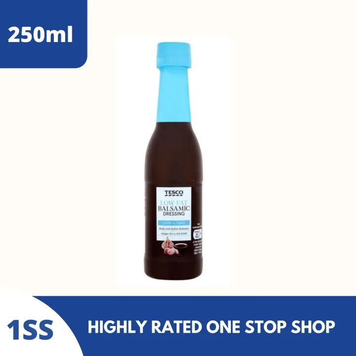 Tesco Vegan Low Fat Balsamic Dressing 250ml Lazada PH