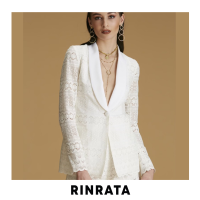 RINRATA - Paris Jacket Blazer เสื้อสูท เสื้อแจคเก็ต ผ้าลูกไม้ เสื้อลุกไม้ เสื้อทำงาน ชุดทำงานผู้หญิง