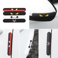 4pcs Car Door Scratch Protector Anti-Collision Stickers Cartoon Car Door Bump Protector PVC Sticker Car Auto Accessories For Car