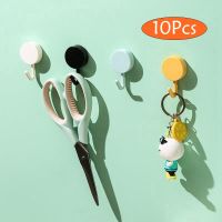 10 Pcs Kitchen Seamless Small Adhesive Hangers - 10 Pcs Wall Hooks Seamless Self - Aliexpress