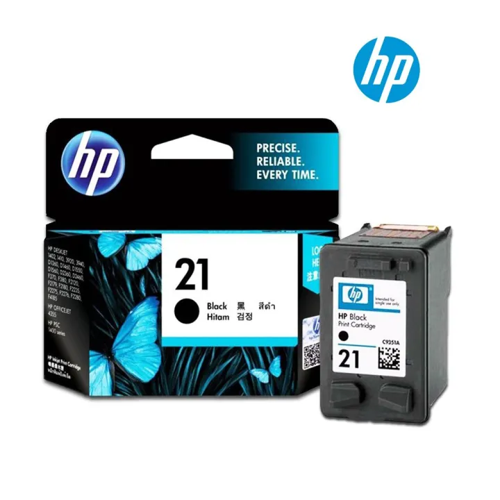 Hp 21 Black Original Ink Cartridge Lazada Ph 0616