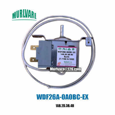 1AB.2D.3B.4B WDF26A WDF26B 2-Pins Probe Sensor Thermostat สำหรับ Meiling ตู้เย็น