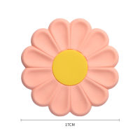 Tea Coaster Bar Cup Mat Bowl Pad Cute Daisy Coaster Coffee Coaster Cup Mat Nordic Placemat Creativity Coaster