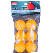 Set 6 Quả Bóng Bàn Nhật Bản Ping pong balls, orange, 6 pcs