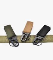 【CC】▲  Factory direct multi-function outdoor tactical nylon webbing belt key hang buckle mountaineering portable eagle hook