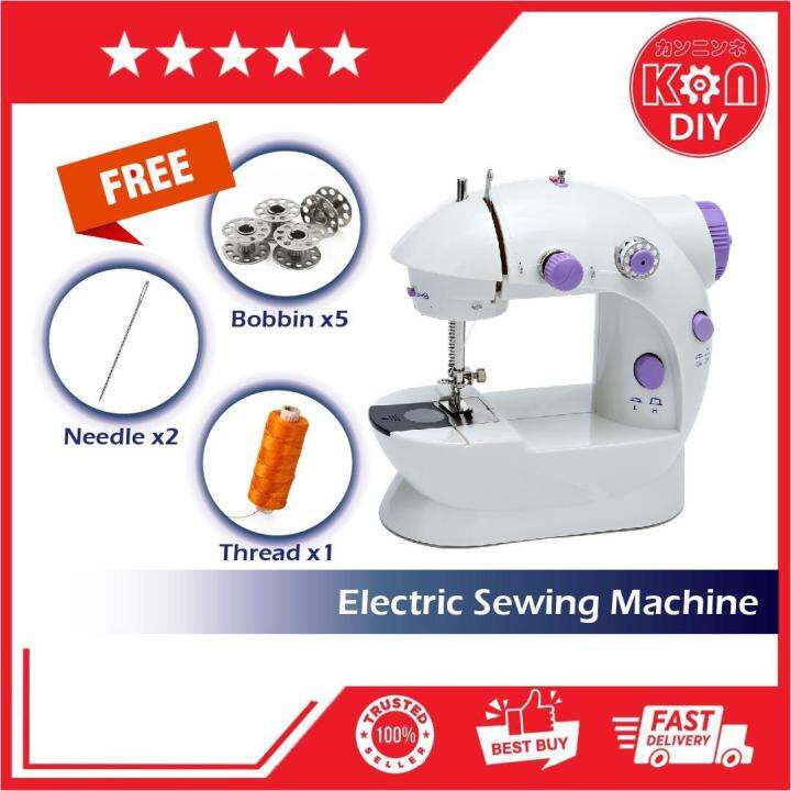 KNNDIY Mini Portable Sewing Machine/ Electric Sewing Machine/ Air
