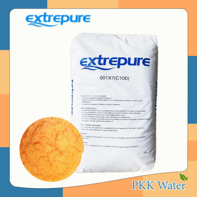 สารกรองเรซิน ยี่ห้อ Extrepure รุ่น 001x7(C100) ขนาด 25 ลิตร