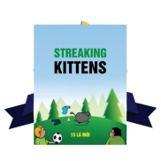 Trò chơi Board Game Mèo Nổ Bản Mở Rộng 5 Streaking Kittens