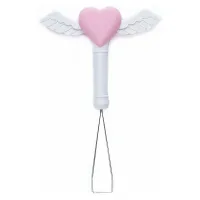 Keycap Puller Cute Love Heart Angel Wings Shape Key Cap Remover Tool Expert for Computer Mechanical Keyboard