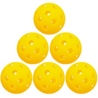 12 Packs 40 Holes Outdoor Pickleball Balls for Outdoor Courts