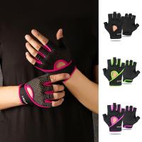 Half Finger Fitness Sports Gloves Men Women Cycling Breathable Anti-Slip Weight Lifting Dumbbell Horizontal Bar Training Gloves