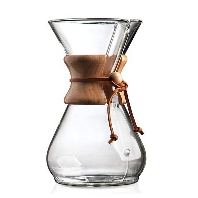 Custom 400ml 600ml 800ml Borosilicate Glass Pour Over Coffee Maker Glass  Coffee Pot with Filter - China Pour Over Coffee Makers and Glass Coffee Pot  price