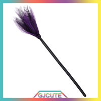 GJCUTE ฮาโลวีนปาร์ตี้แม่มดไม้กวาดเด็กพลาสติกคอสเพลย์ Flying broomstick props