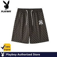 PLAYBOY Summer Explosions Letter B Knitted Jacquard Casual Short Heavy Industry Embroidery WY Letter Pants Male knb