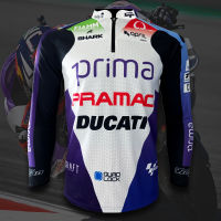 เสื้อแขนยาว MotoGP Prima Pamac Team เสื้อโมโตจีพี ทีม พรีม่า พราแม็ค #MG0122 รุ่น Johaan Zarco#5 ไซส์ S-5XL