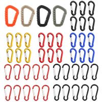 1/6/10pcs Outdoor Camping Mountaineering Buckle Small Fishing Climbing Acessories Hiking Hooks