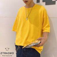 JIBZHENG พร้อมส่ง เสื้อยืด โอเวอร์ไซซ์ สำหรับ ผู้ชาย M-3XL 6 สี