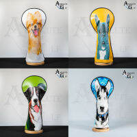 Golf Head Cover ครอบหัวไม้กอล์ฟ ลายหมา ABD1-15